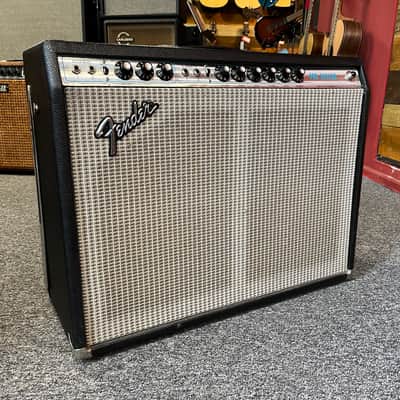 Fender Pro Reverb 2-Channel Reverb and Vibrato 40-Watt Tube 2x12" Guitar Combo 1974 - Silverface image 2