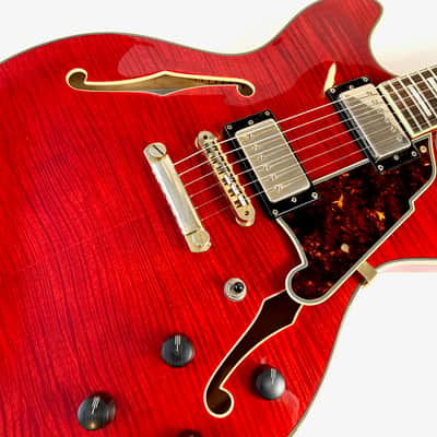 D'Angelico Excel EX-DC 2014 Trans Cherry image 7