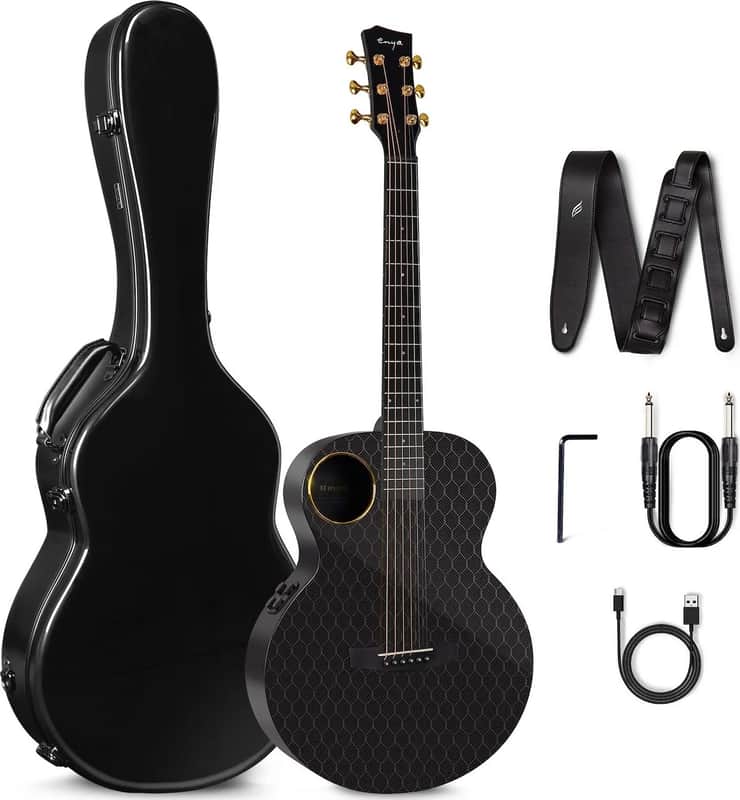 Enya X4 Pro Mini Carbon Fiber AcousticPlus® Guitar image 1