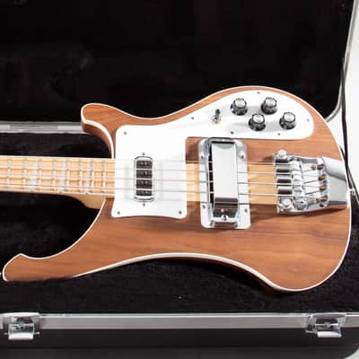 2019 Rickenbacker 4003W Walnut Bass w/ OHSC Push/Pull Vintage Tone Circuit image 1