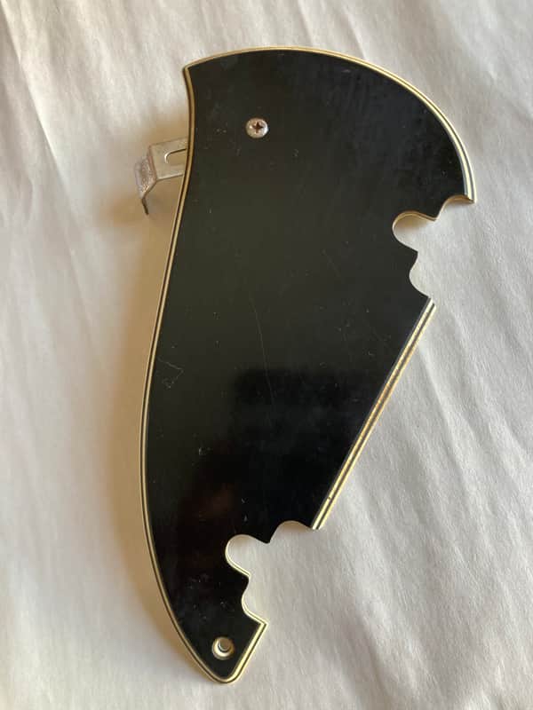 Vintage MIJ Hollowbody Viola? Teisco? Pickguard 1960s 1970s - Black image 1