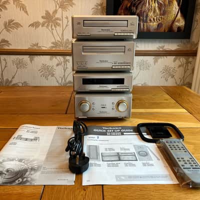 Technics SE-HD350 Stack - Amplifier, CD Player, Cassette Deck, Tuner - SERVICED image 4