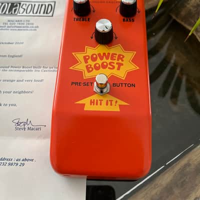 Colorsound 18 volt Power Boost image 2