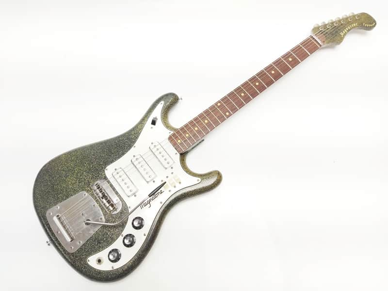 1960s Magnatone X-20 Typhoon Vintage Electric Guitar USA Rare - Good