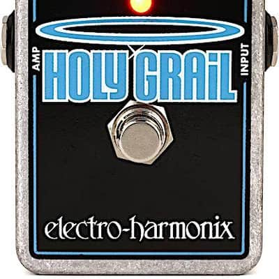 Electro-Harmonix Electro-Harmonix Holy Grail Nano Reverb Guitar Pedal - BLACK/SILVER image 1