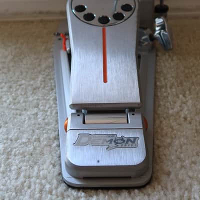 Pearl P3000D Eliminator Demon Direct-Drive Single Bass Drum Pedal 2010s - Silver / Grey image 1