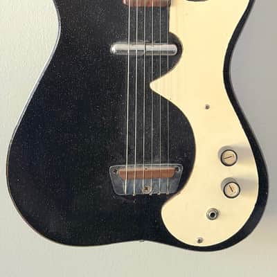 Vintage 1960s Silvertone 1448 Amp-In-Case Guitar – Original Tube Amp Complete Set Fully Working 1448 With Case Amp Black image 9