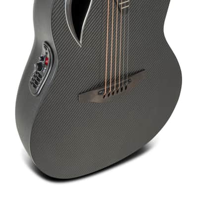 Adamas MD80-NWT Cutaway Deep Contour 6-String Acoustic-Electric Guitar w/Teardrop Soundhole & Case image 3