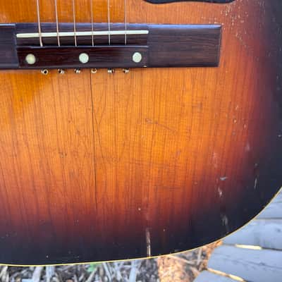 1946 Gibson LG-2 - Script Logo - Sunburst w/ Hardshell Case image 14