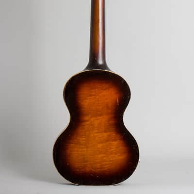 Slingerland  Songster Model 401 Solid Body Electric Guitar (1936), ser. #132, original black hard shell case. image 2