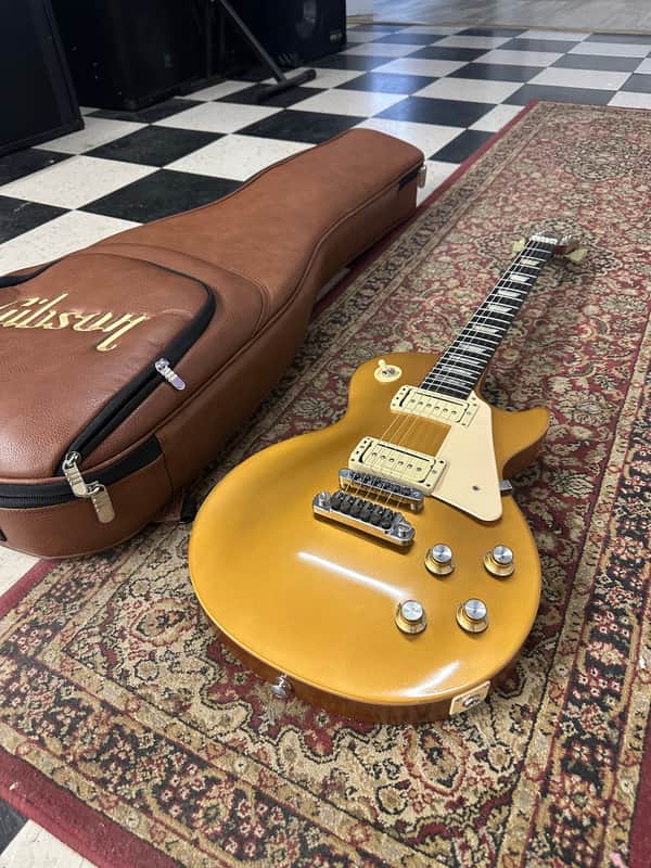 Gibson Les Paul Tribute 2018 - Satin Gold Top image 1