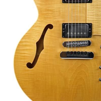1997 Heritage H-535-VV Semi-Hollow Electric Guitar Antique Natural image 9