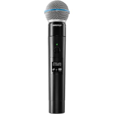 Shure MXW2X/BETA58 Wireless Handheld Transmitter with Beta 58A Microphone Regular Band Z10 image 2