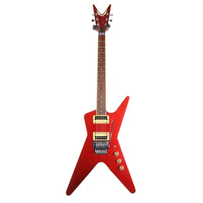 Dean ML Through Neck ACML Electric Guitar Metallic Red image 3
