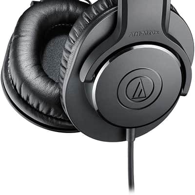 Audio-Technica - ATH-M20X - Professional Studio Monitor Headphones - Black image 1