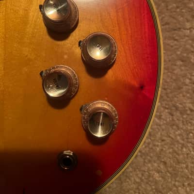 Ibanez 2399DX L-Style Solid Body 1974 - 1976 - Cherry Sunburst image 5