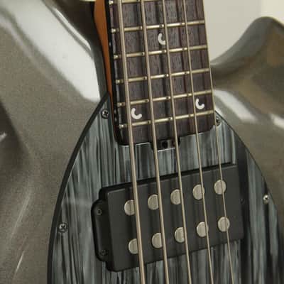 Ernie Ball Music Man Bongo 5 HH 2003 - 2009 - Graphite Pearl image 8