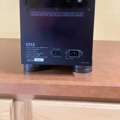 Stax DA-100M. PAIR Class A Power Amplifiers image 3