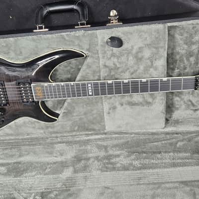 ESP E-II Horizon-III FR 2014 - 2017 - See Thru Black with hard case image 9