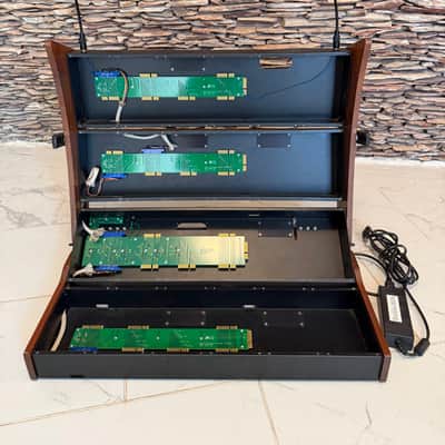 Buchla 201e-24 Powered Cabinet 2010s - Black / Wood image 2