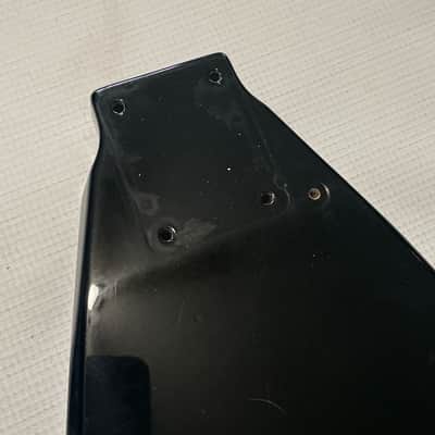 2000's MIJ Jackson RR3 RR Rhoads V Black Guitar Body Floyd Tremolo Ready image 16