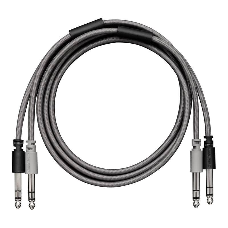 Elektron Twin Balanced 1/4" TRS Audio Cable for Elektron Cable - 15' image 1