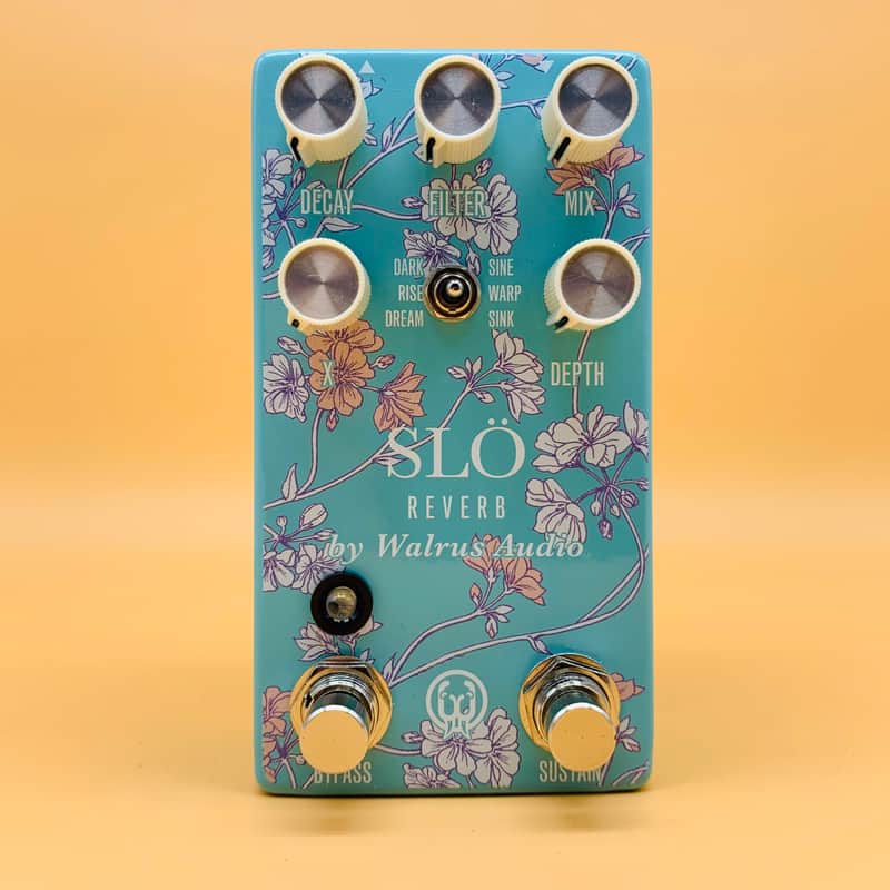 Walrus Audio Slö Multi Texture Reverb Limited Edition Floral