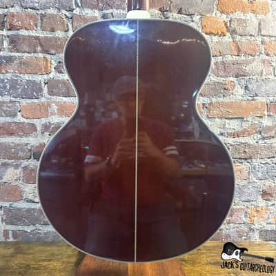 Yamaha CJ-818SB Jumbo Acoustic Guitar w/ GB (Sunburst - 1980s