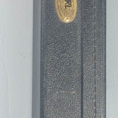 TKL Hard Shell Guitar Case – ES-335 / Gibson Midtown Style – Black w/ Gray Plush Interior image 3