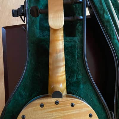 Rare Tucker Barrett 5-string electric violin/viola early 1990s - curly maple image 4