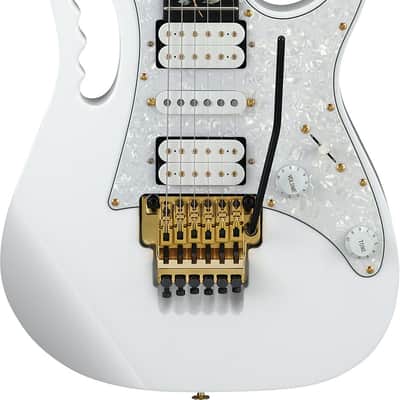 IBANEZ JEM7VP WH JEM Premium STEVE VAI 6 STRING WITH GIG BAG WHITE - Open Box image 2