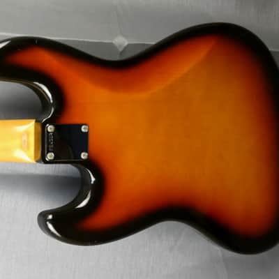 FENDER Jazz Bass JB'62-FL Fretless without inlays 1989 - 3TS Sunburst - Japan Import image 5