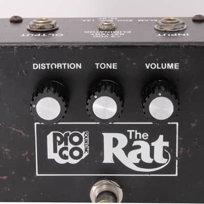 ProCo Big Box Rat Tone Knob V1-B 1979 Fluted Knob image 9