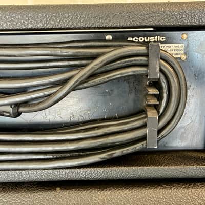 Vintage 1970s Acoustic 370 Bass Amplifier & 301 Cabinet LOUD! STONER ROCK! DOOM! image 13