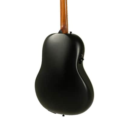 Ovation Pro Series Elite TX E-Acoustic Guitar 2058TX-5 Black Textured 12-String (2058TX-5-G) image 4