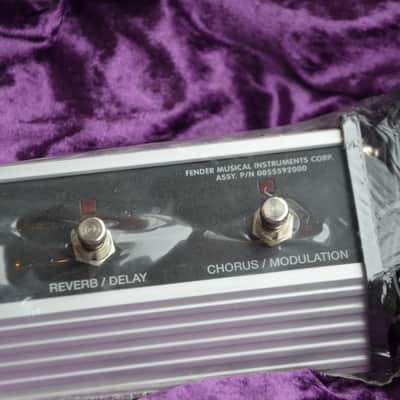 Fender 3 button Foot Switch for Princeton Chorus/Reverb * with original long cable * very rare / hard to find * made in Mexico image 5