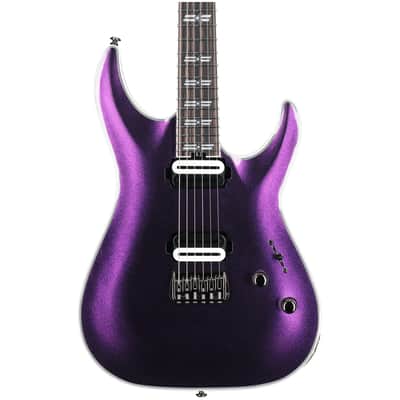 Schecter C1 SLS Custom Electric Guitar, Hollywood Supernova Metallic image 4