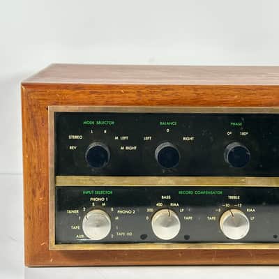 McIntosh C20 Stereo Vintage Tube Preamplifier w/ Cabinet image 5