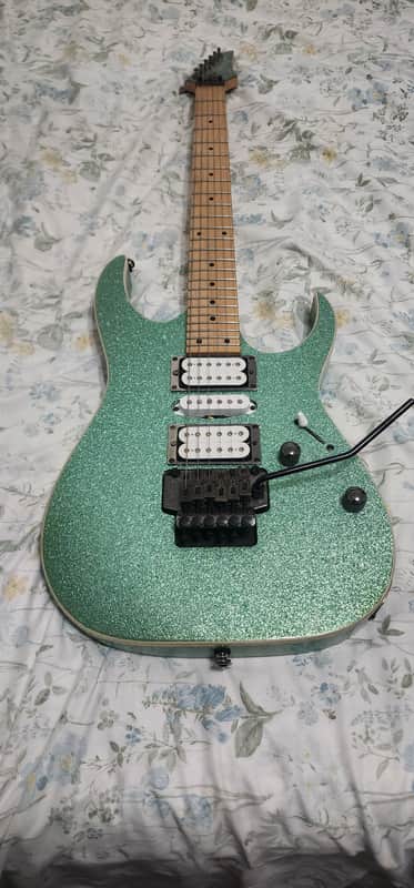 Ibanez RG470MSP-TSP Standard 2020 - Present - Turquoise Sparkle image 1