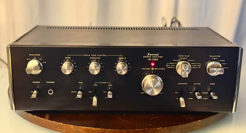 🎶✨ Sansui AU-5500 / AU5500 Vintage Integrated Amplifier