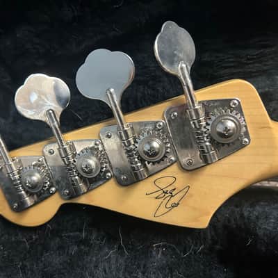 Fender Geddy Lee Artist Series Signature Jazz Bass MIJ 1999 - 2014 - Black image 8