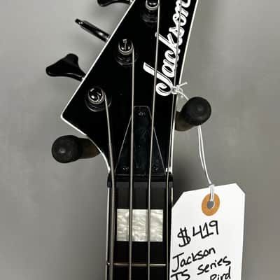 Jackson JS Series Kelly Bird Bass JS3Q 2025 - Transparent Red Burst image 6