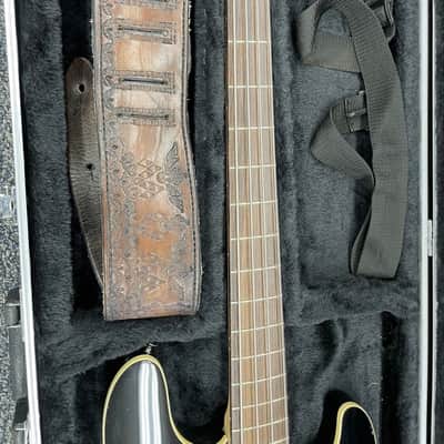 2020 Fender Aerodyne Jazz Bass 2020 MIJ Black 4-String Made in Japan w Hard Case & Strap Excellent image 8
