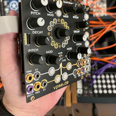 vpme.de Quad Drum w/ QeX Expander + Custom Monochrome Knobs image 2