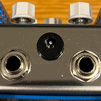 ThorpyFX Peacekeeper V1 Low-Gain Overdrive 2010s - Silver/Blue/White image 5