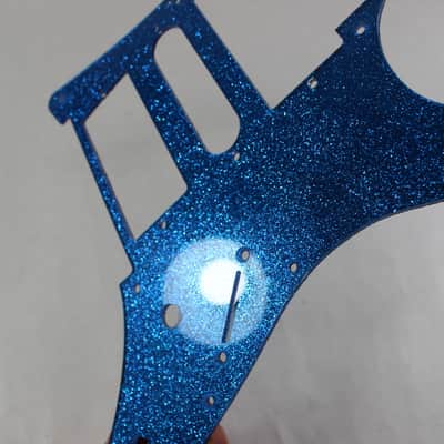 Blue Glitter Sparkle HXH HH Pickguard fits Ibanez(TM) RG550 Jem  RG image 9