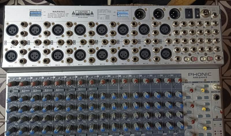 Phonic MR 2443 Mixer Audio untested | Reverb
