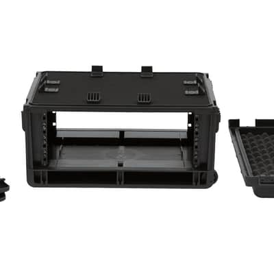 (Mint) SKB 1SKB-ISF4U 4RU Injection Molded Studio Flyer Rack Case image 3