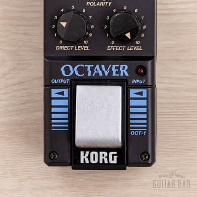 1985 Korg Octaver OCT-1 Guitar Effects Pedal Near-Mint w/ Box, Octave image 2