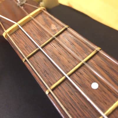 Vintage 70s Giannini Baritone Ukulele Uke Made in Brazil Gibson Tuners w/ case image 11